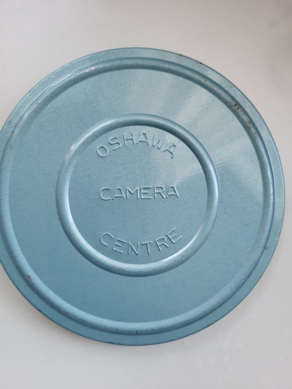 Light Blue Film Canister Lid